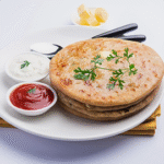 Smoke Cheese Paratha